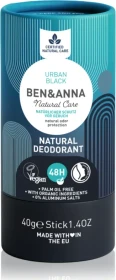 Ben & Anna Urban Black Papertube Deodorant Stick, 40g