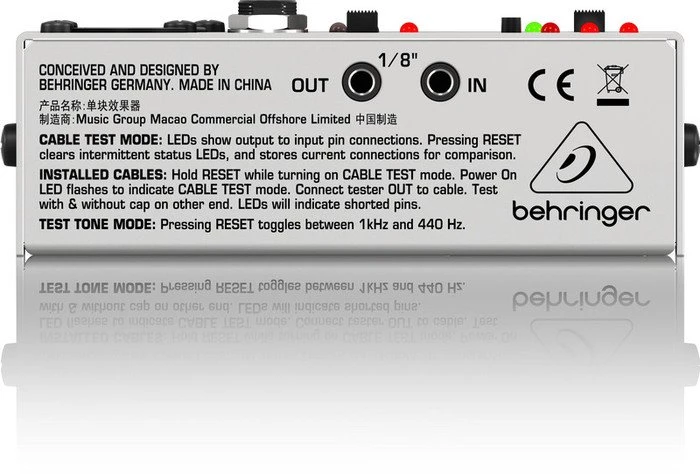 Behringer CT100 Kabeltester