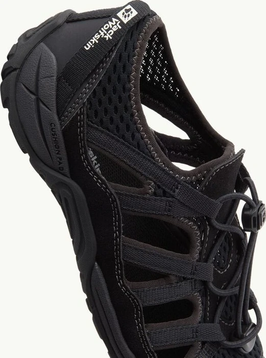 Jack Wolfskin Levente schwarz (Junior) (A64080-6000) – Bild 3 von 7