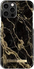 iDeal of Sweden Fashion Case für Apple iPhone 12/12 Pro Golden Smoke Marble