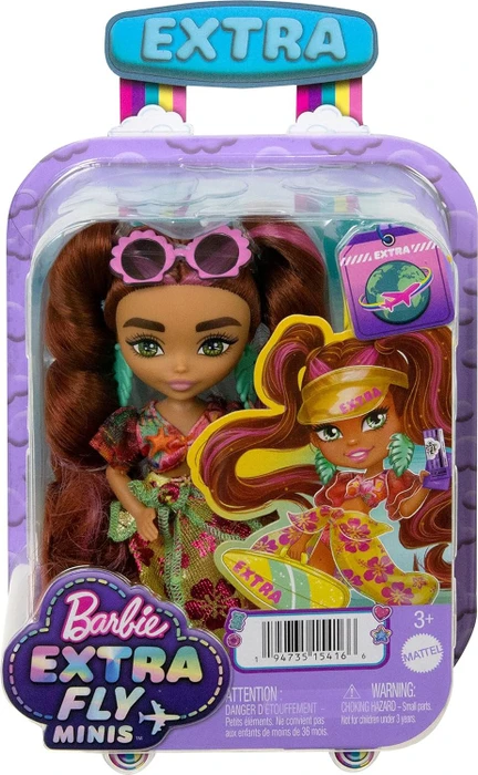 Mattel Barbie - Extra Minis Puppe Strand Mode