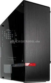 In Win 904 Plus schwarz, Glasfenster