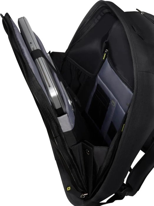 Samsonite Securipak, Backpack, 15.6" Notebook-Rucksack, 44cm, 17l, Black Steel