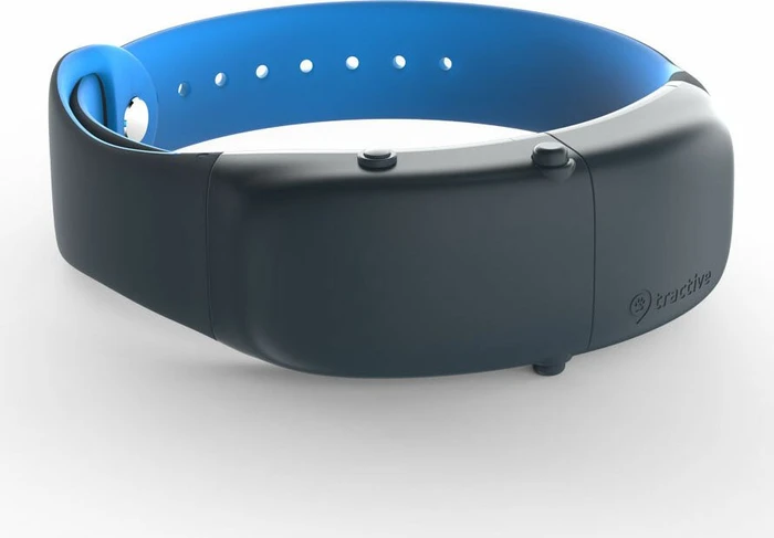 Tractive GPS Tracker-Halsband für Katzen, grau