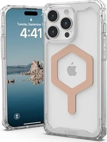 UAG Plyo Case with MagSafe für Apple iPhone 15 Pro Max ice/rosegold