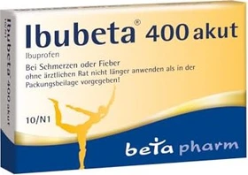 betapharm Ibubeta 400 akut Filmtabletten, 10 Stück