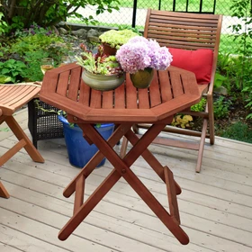 Garden Pleasure Mayfield Klapp-/Beistelltisch achteckig 46.5cm
