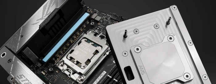 EK Water Blocks Quantum Line EK-Quantum Momentum² ROG Strix X670E-I D-RGB Monoblock, Nickel, Acryl