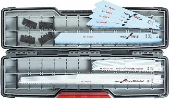 Bosch Professional Heavy for Metal Stichsägeblatt-Set, 16-tlg.