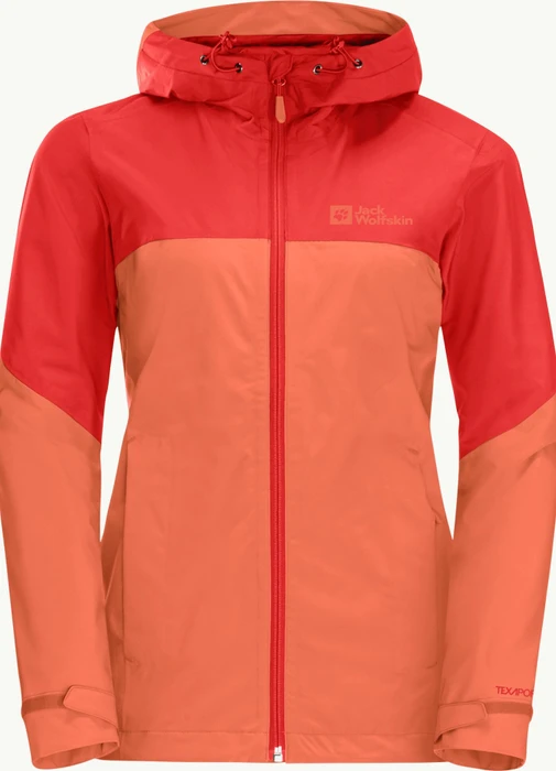 Jack Wolfskin Weiltal 2L Funktionsjacke guave (Damen)