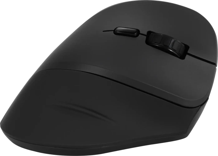 ISY IEM-1001 Wireless Ergonomic Mouse schwarz, USB