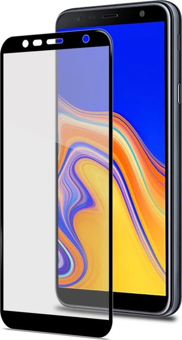 Celly Full Glass für Samsung Galaxy J4+ (2018) schwarz