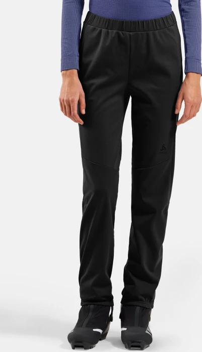 Odlo Essentials Warm Langlauf Hose lang schwarz (Damen)
