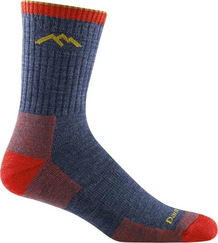 Darn Tough Hiker Micro Crew Midweight Wandersocken denim (Herren)