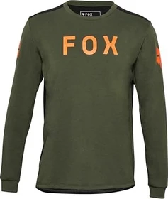 Fox Racing Ranger Aviation Drirelease Trikot langarm dark sage (Junior)