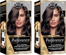 L'Oréal Récital Préférence Haarfarbe 3 naturdunkelbraun