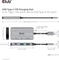 Club 3D PD Charging USB-Hub, 2x USB-C 3.1, 2x USB-A 3.1, USB-C 3.1 [Stecker] Vorschaubild