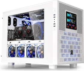 Thermaltake Core X9 Snow Edition weiß, Acrylfenster