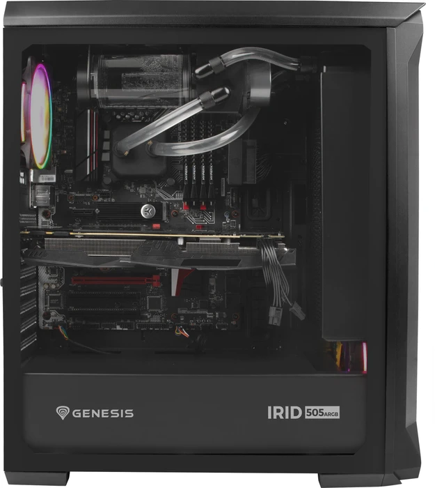 Genesis Irid 505 ARGB, Glasfenster
