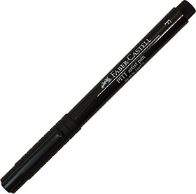 Faber-Castell PITT artist pen Fineliner F schwarz