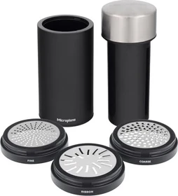 Microplane Universal Mühle 3in1 schwarz