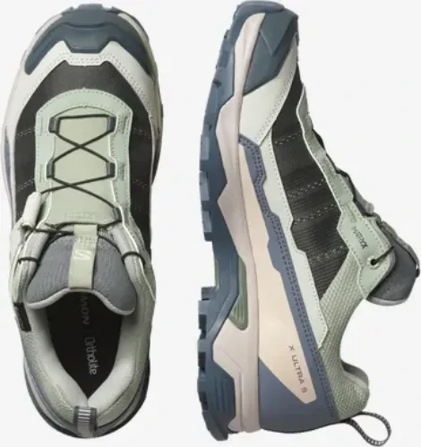 Salomon X Ultra 5 GTX seagrass/turbulence/tender peach (Damen)