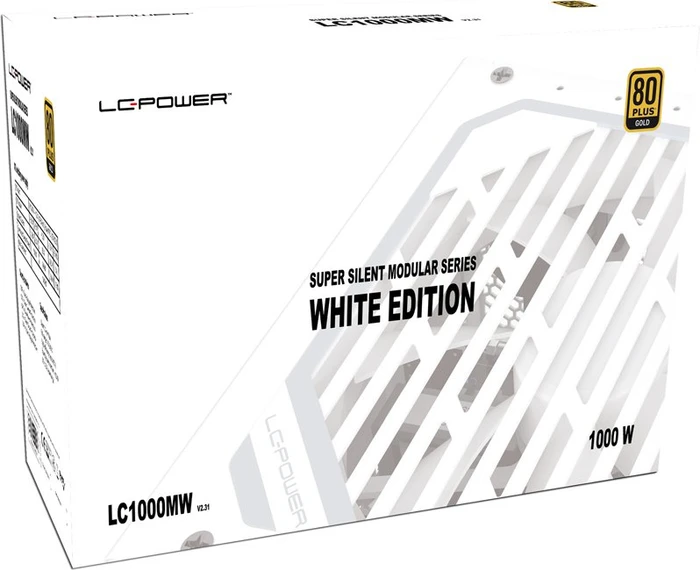 LC-Power LC1000MW V2.31 Super Silent Modular White Edition 1000W, ATX 2.31
