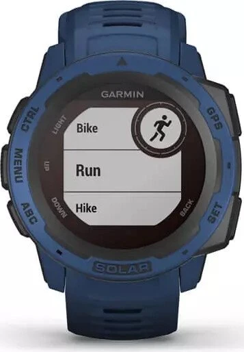Garmin Instinct Solar tidal blue