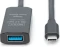 Digitus USB 3.0 aktives Verlängerungskabel, USB-C [Stecker] auf USB-A [Buchse], 10m schwarz Vorschaubild