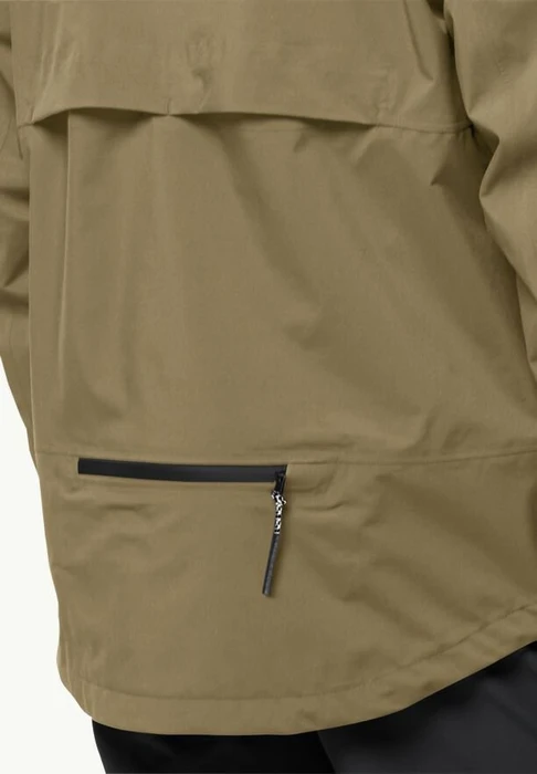 Jack Wolfskin Bike Commute Mono Funktionsjacke grey olive (Herren)