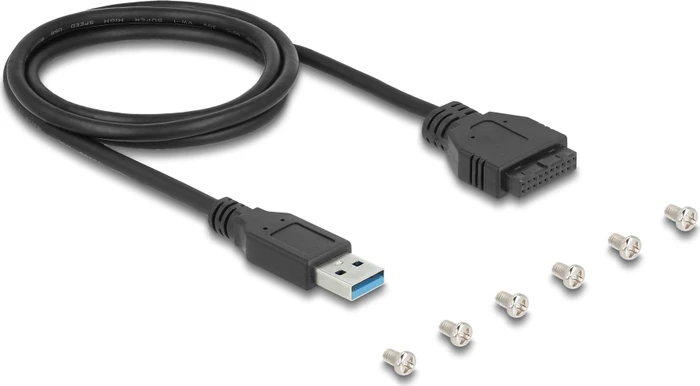 DeLOCK 3.5" USB Frontpanel, 1x USB-C 3.0, 2x USB-A 3.0, Cardreader, USB-A 3.0 [Buchse]