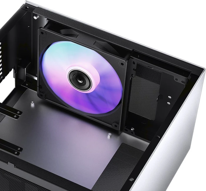 Jonsbo T8 PLUS Silver, silber, Glasfenster, Mini-ITX