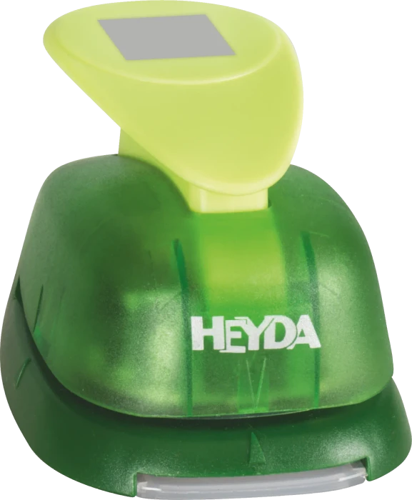 Heyda Hebel-Motivstanzer gelb/grün