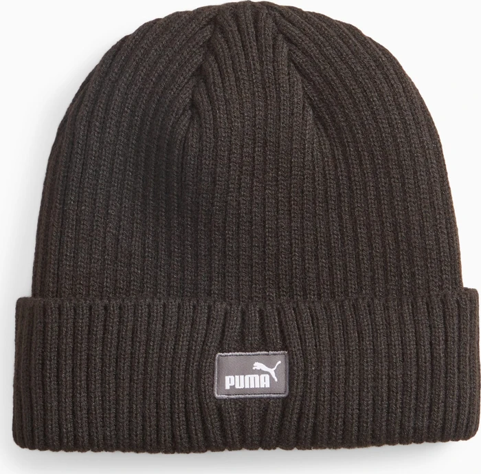 Puma Klassischer mit Umschlag Beanie puma black