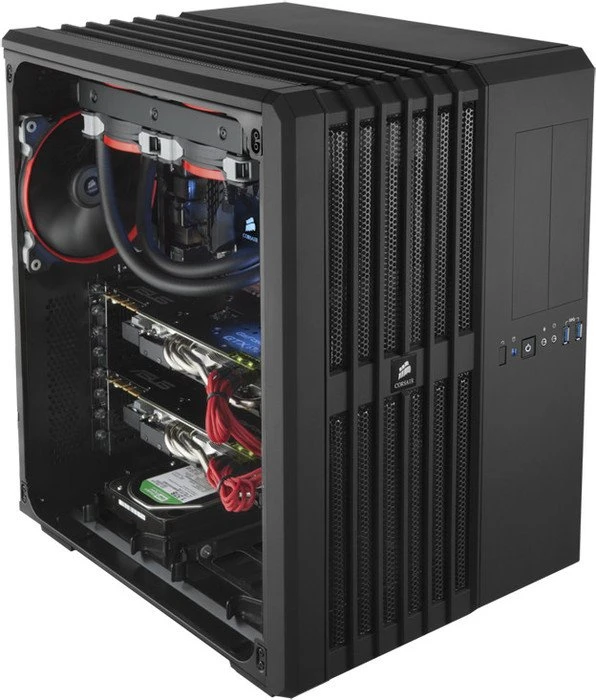 Corsair Carbide Series Air 540, schwarz, Acrylfenster