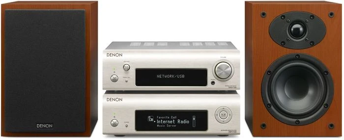Denon D-F109N silber/kirsche