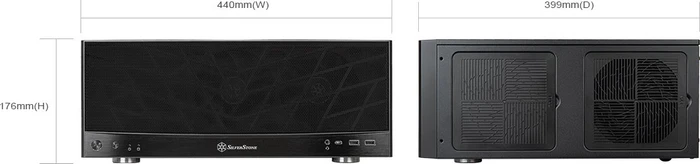 SilverStone Grandia GD11B, schwarz