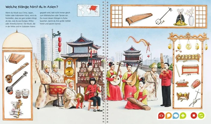 Ravensburger tiptoi Buch: Wieso? Weshalb? Warum? 16: Entdecke Musik aus aller Welt