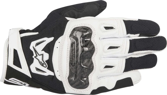 Alpinestars SMX-2 Air Carbon V2 schwarz/weiß