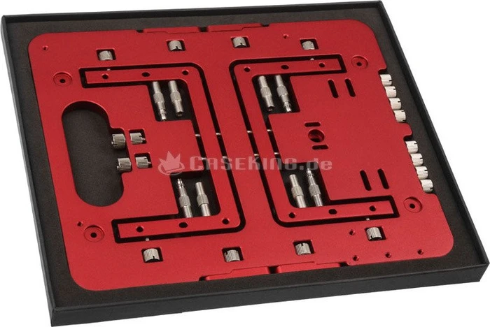 Streacom BC1 Mini Open Benchtable, rot, Mini-ITX