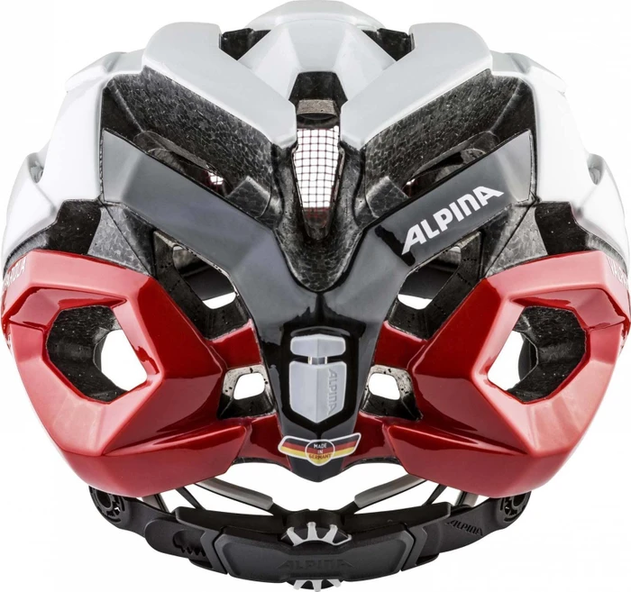 Alpina Valparola Helm weiß/rot