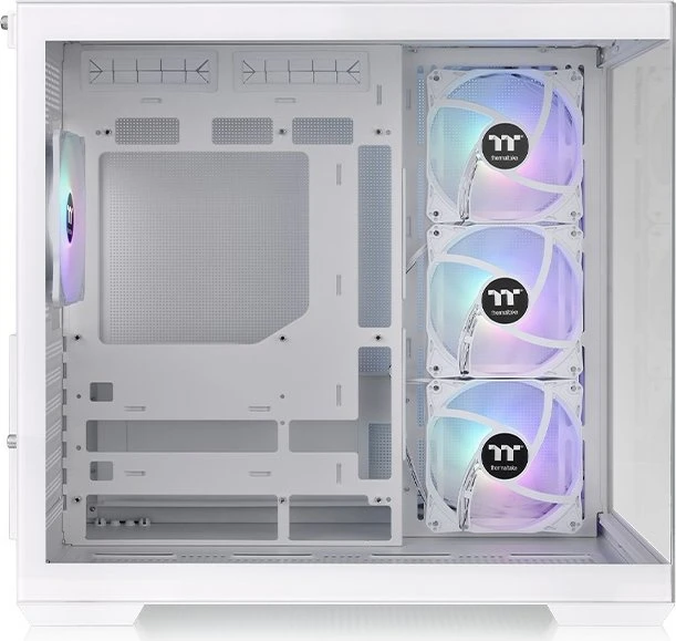 Thermaltake View 380 TG ARGB Snow, weiß, Glasfenster
