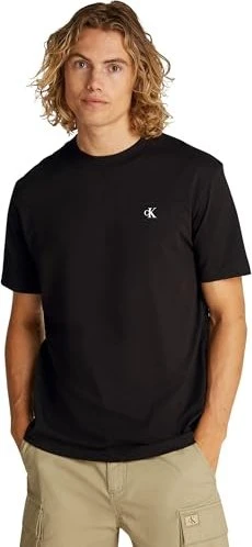 Calvin Klein Logo Rückseite T-Shirt kurzarm ck black (Herren)