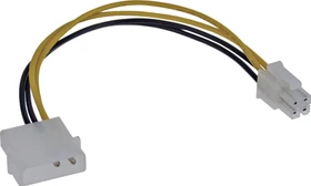 InLine Stromadapter intern 4-Pin [IDE] auf 4-Pin [CPU], 20cm (26632)