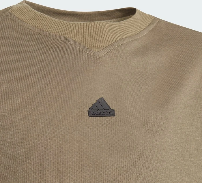 adidas Future Icons 3-Streifen T-Shirt kurzarm olive strata/black (Junior)