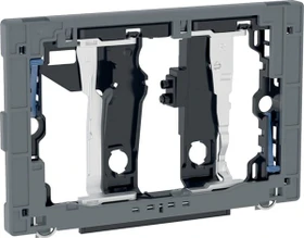 Geberit Befestigungsrahmen mit Schwenkmechanismus für DuoFresh Modul mit automatischer Auslösung, glanzverchromt