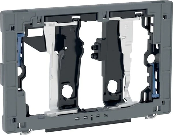 Geberit Befestigungsrahmen mit Schwenkmechanismus für DuoFresh Modul mit automatischer Auslösung, glanzverchromt