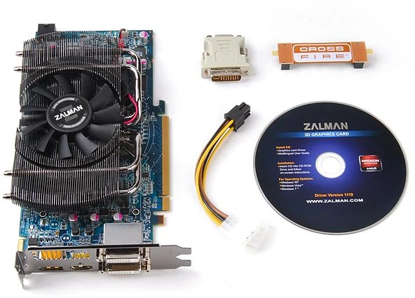 Zalman Radeon HD 6850, 1GB GDDR5, 2x DVI, HDMI, DP