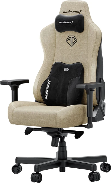 Anda Seat Kaiser 3E XL Gamingstuhl, Stoff beige