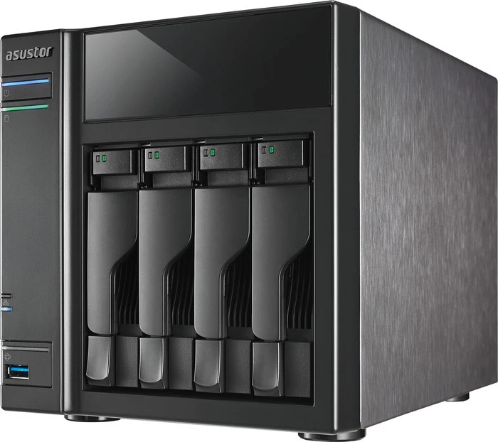 Asustor AS204TE, 1GB RAM, 1x RJ-45 1000Base-T, 2x USB-A 3.0